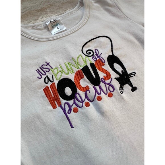 Girls Embroidered Long Sleeve Halloween Top Size 4 - Picture 2 of 10